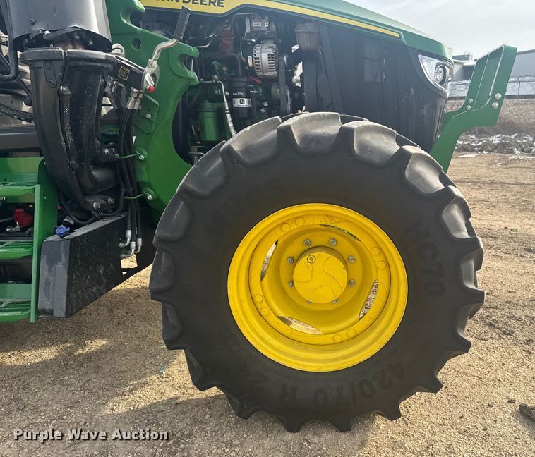 image for item YA2086 2025 John Deere 6M 125 MFWD tractor