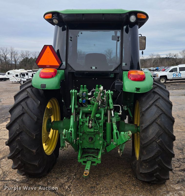 image for item YA2121 2013 John Deere 6105D MFWD tractor
