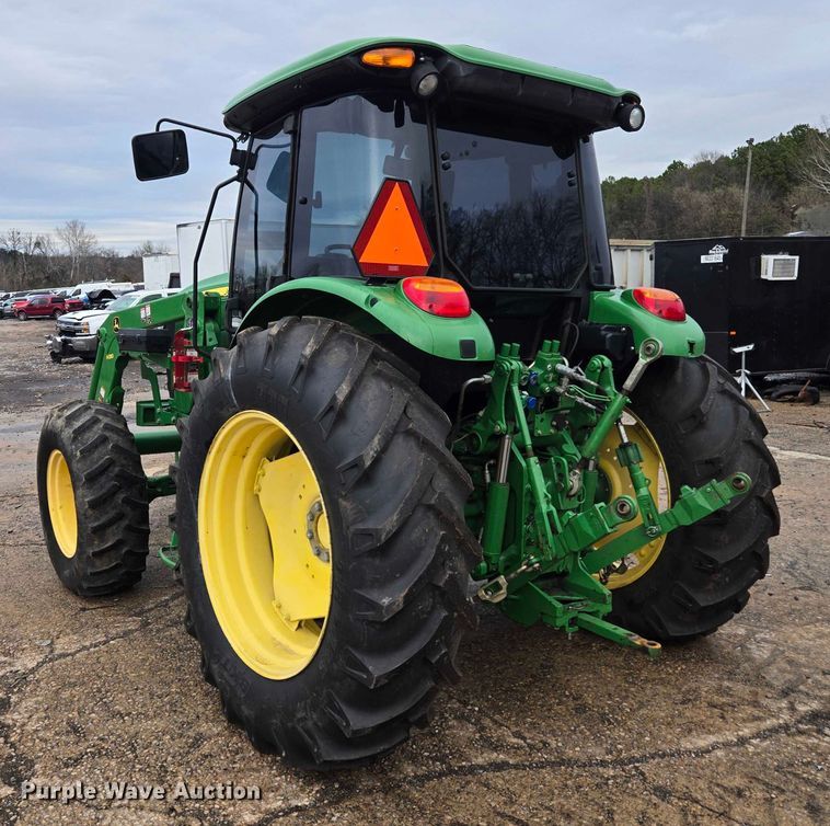 image for item YA2121 2013 John Deere 6105D MFWD tractor