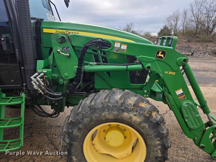 image for item YA2121 2013 John Deere 6105D MFWD tractor