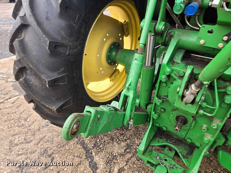 image for item YA2121 2013 John Deere 6105D MFWD tractor