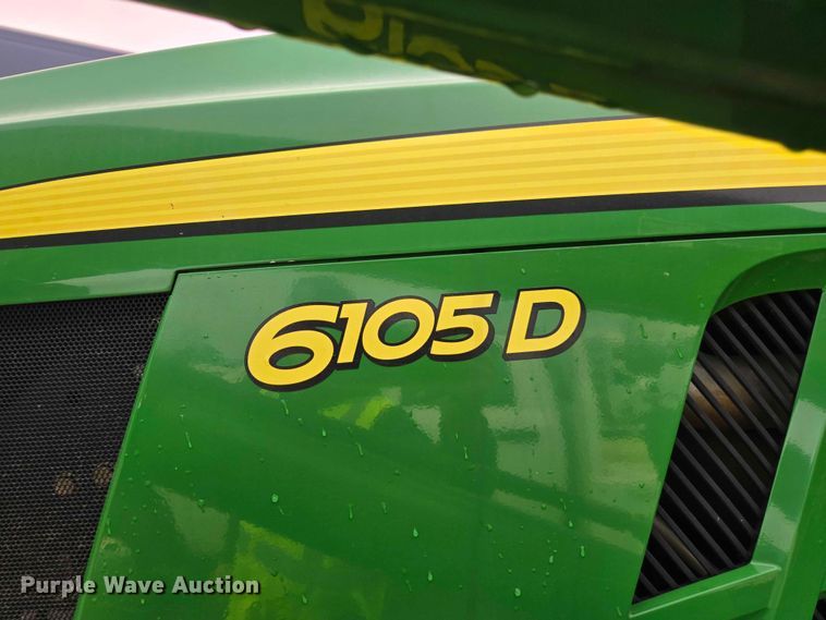 image for item YA2121 2013 John Deere 6105D MFWD tractor