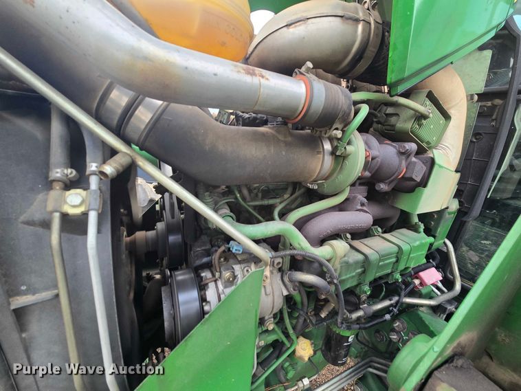 image for item YA2121 2013 John Deere 6105D MFWD tractor