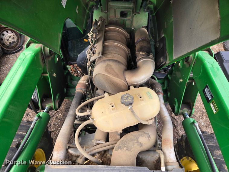 image for item YA2121 2013 John Deere 6105D MFWD tractor