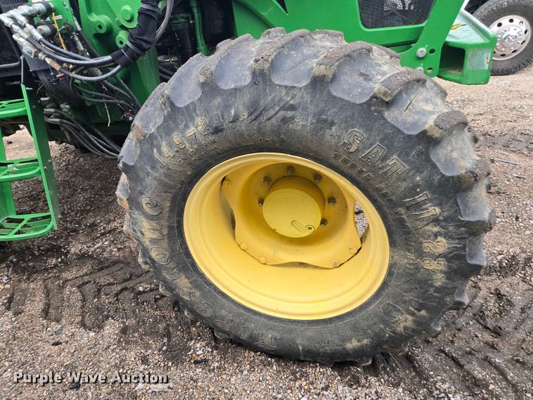 image for item YA2121 2013 John Deere 6105D MFWD tractor