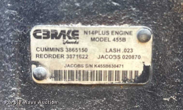 image for item DV6662 2017 Kenworth  glider kit semi truck