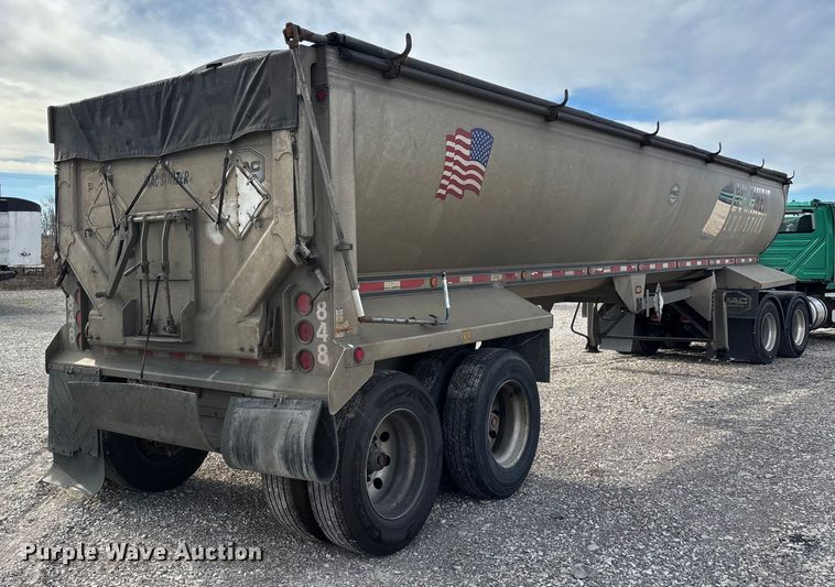 image for item DW7396 2013 Mac end dump trailer