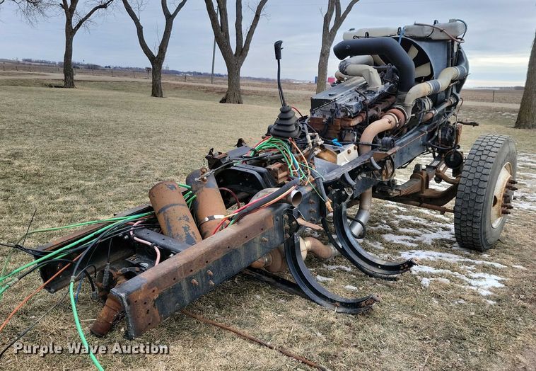 image for item EA2811 Ford Cut frame and engine parts