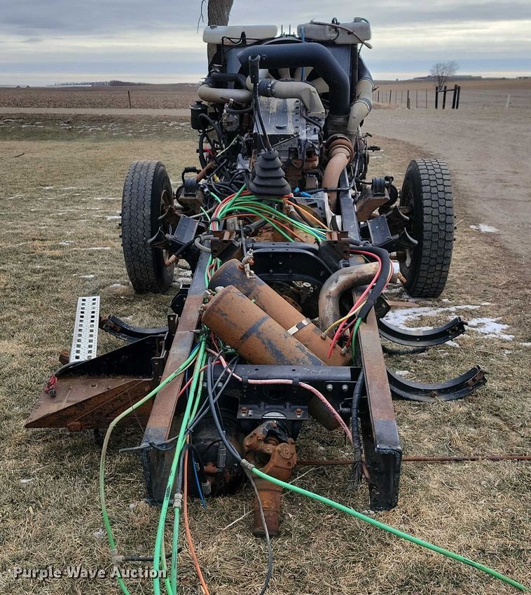 image for item EA2811 Ford Cut frame and engine parts