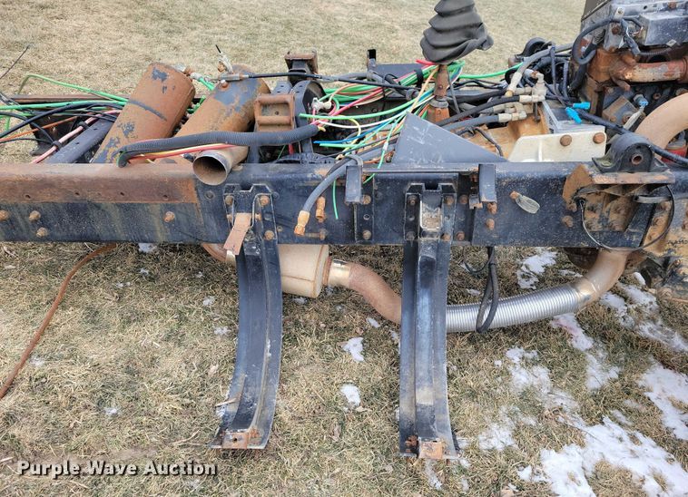 image for item EA2811 Ford Cut frame and engine parts