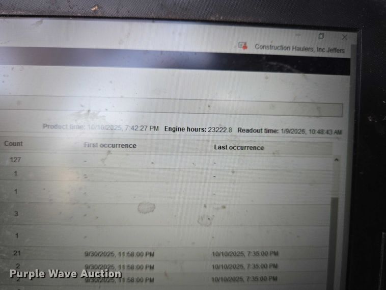 image for item EB1223 2012 Mack Pinnacle semi truck