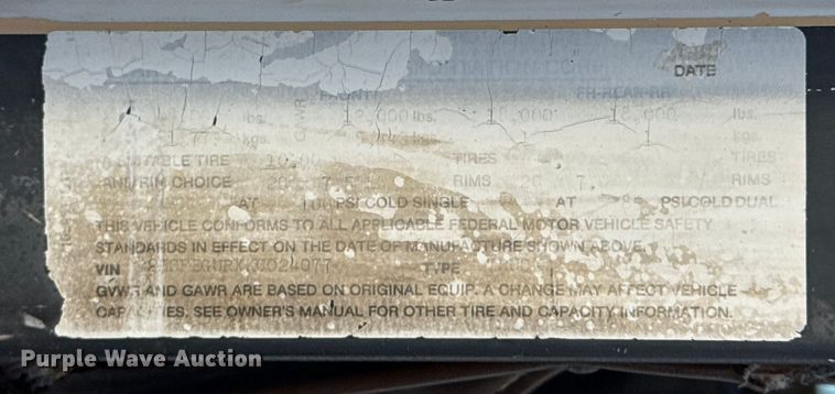 image for item EG1963 1989 International F9300 flatbed truck