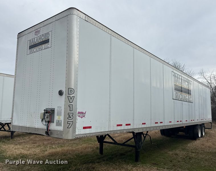 image for item EG1981 2018 Wabash National DVCVHPC dry van trailer