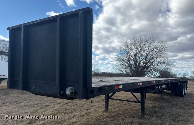 image for item EG1983 2007 Great Dane GPSAW-48102 flatbed trailer