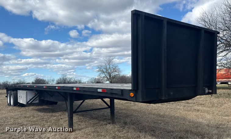 image for item EG1983 2007 Great Dane GPSAW-48102 flatbed trailer