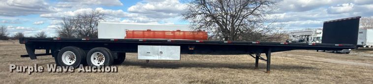 image for item EG1983 2007 Great Dane GPSAW-48102 flatbed trailer