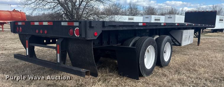 image for item EG1983 2007 Great Dane GPSAW-48102 flatbed trailer