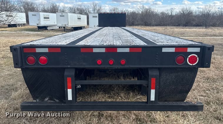 image for item EG1983 2007 Great Dane GPSAW-48102 flatbed trailer
