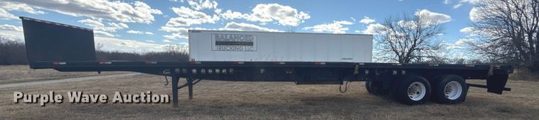 image for item EG1983 2007 Great Dane GPSAW-48102 flatbed trailer