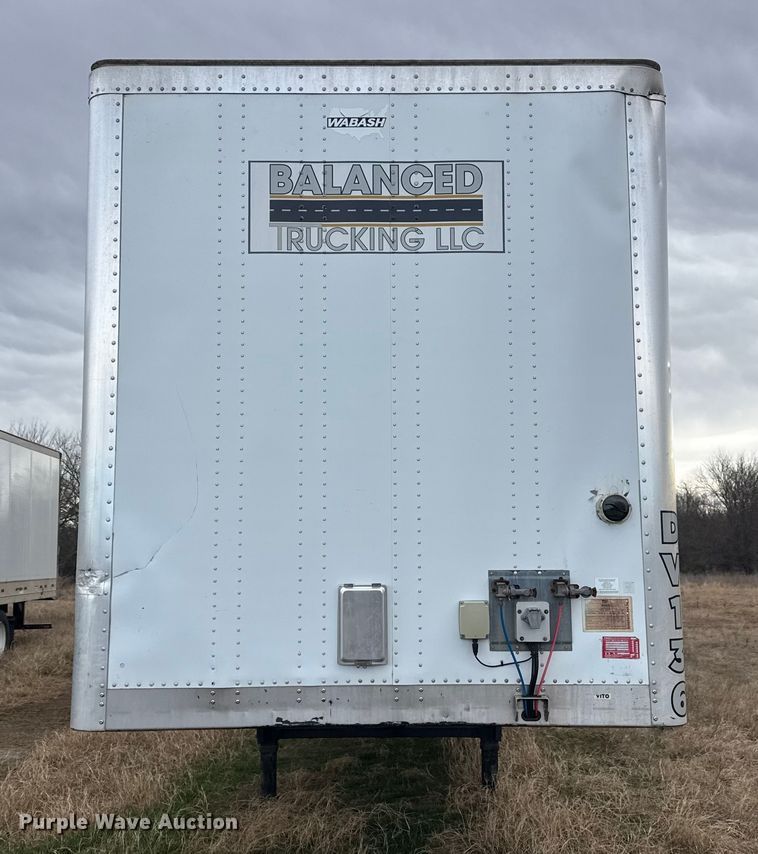 image for item EG1985 2018 Wabash National DVLSHPC dry van trailer