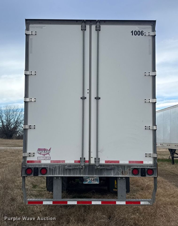 image for item EG1985 2018 Wabash National DVLSHPC dry van trailer
