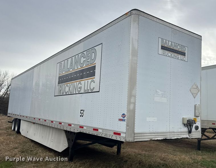 image for item EG1987 2009 Utility Trailer VS2DX dry van trailer