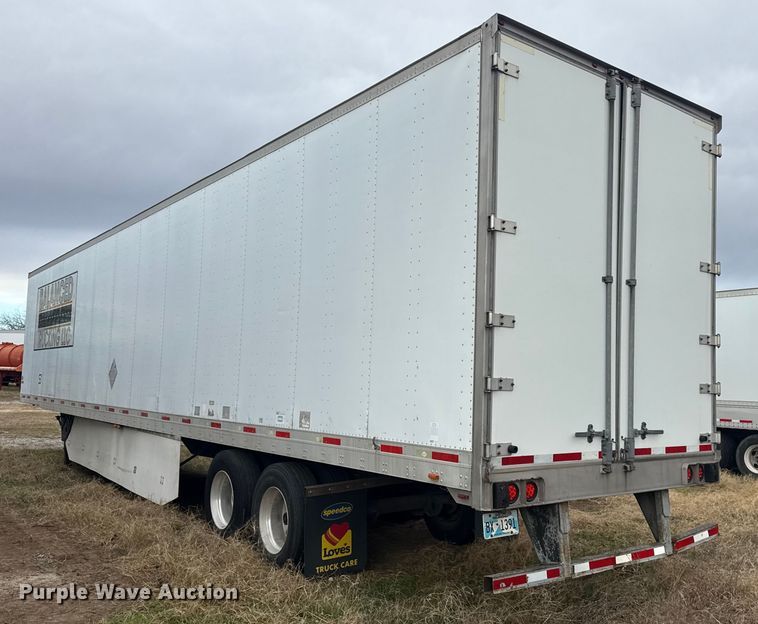 image for item EG1987 2009 Utility Trailer VS2DX dry van trailer