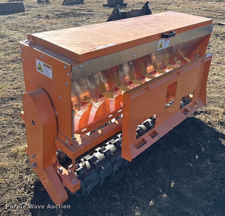 image for item EN0232 2025 Wolverine skid steer seeder