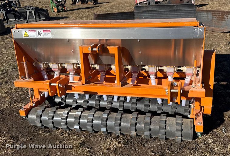 image for item EN0232 2025 Wolverine skid steer seeder