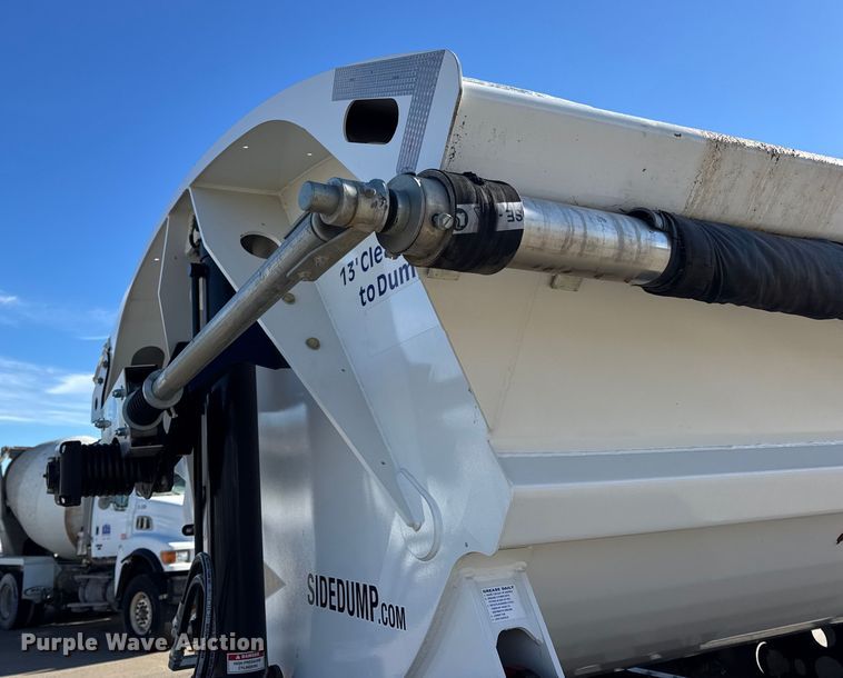 image for item EN0893 2024 SmithCo SX2-40-34 side dump trailer