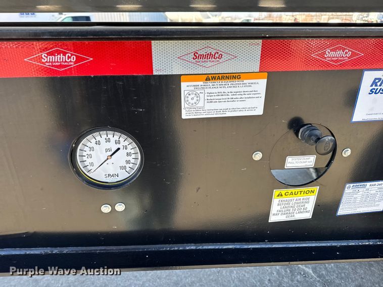 image for item EN0893 2024 SmithCo SX2-40-34 side dump trailer