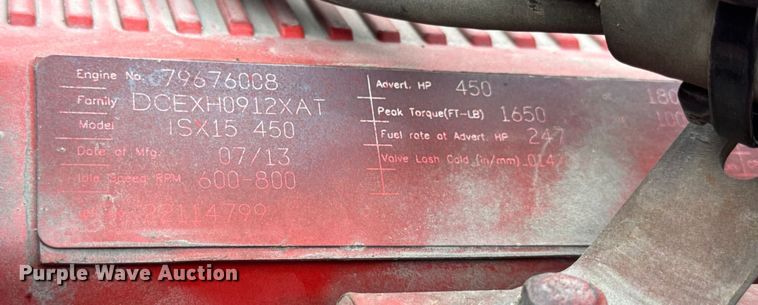 image for item EN0903 2014 Volvo Truck VNL semi truck