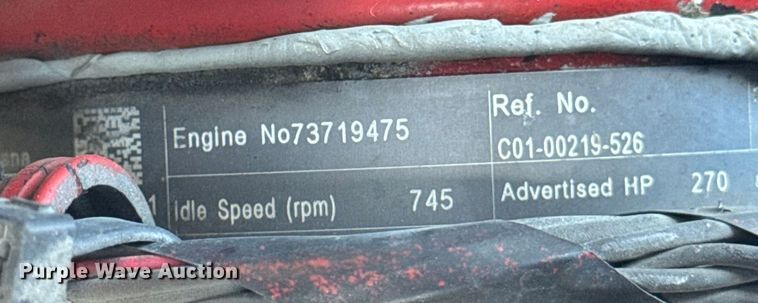 image for item EN0904 2015 Freightliner M2 semi truck