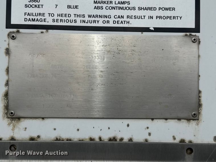 image for item EN0905 2007 Great Dane 7411P-SA dry van trailer