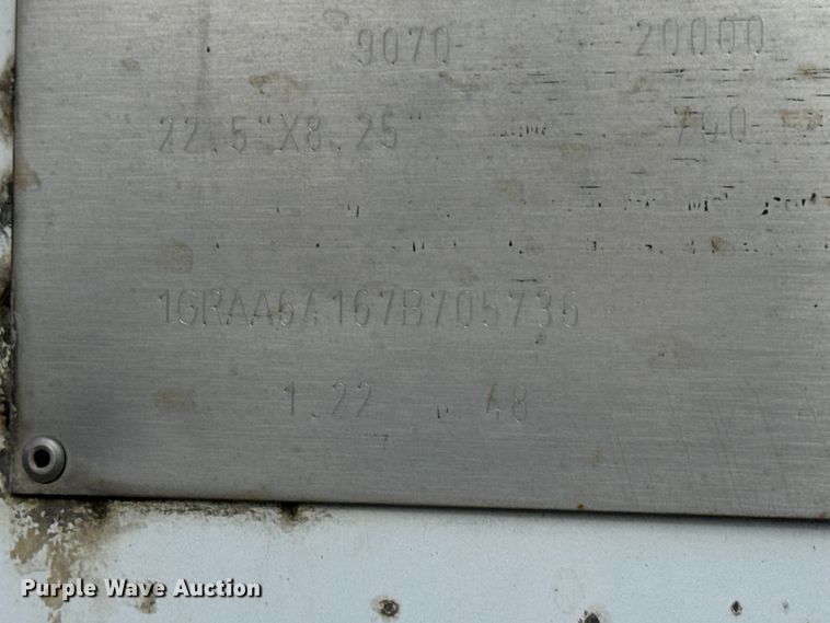 image for item EN0905 2007 Great Dane 7411P-SA dry van trailer