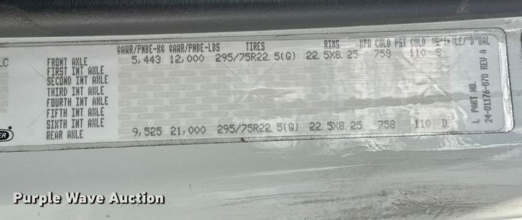 image for item EN0906 2015 Freightliner M2 semi truck