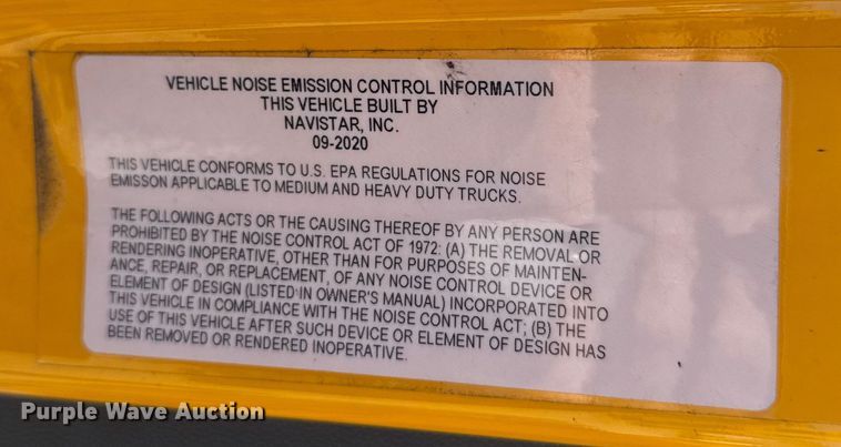 image for item ES5706 2021 International LT625 6X4 semi truck