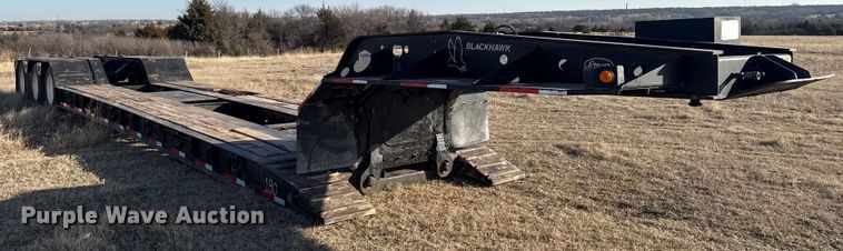 image for item ES5717 2007 Etnyre RTN55TD3 lowboy equipment trailer