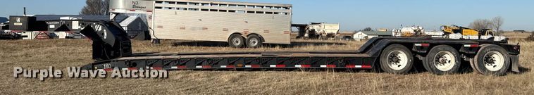 image for item ES5717 2007 Etnyre RTN55TD3 lowboy equipment trailer