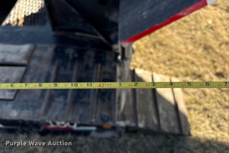 image for item ES5717 2007 Etnyre RTN55TD3 lowboy equipment trailer