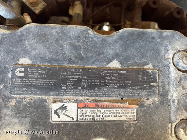 image for item ES8522 1998 GMC C7500 sewer jetter truck