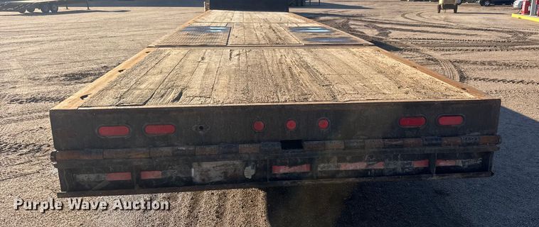 image for item ET4327 2007 Trail-Eze TE70HT48 drop deck hydraulic tail equipment trailer