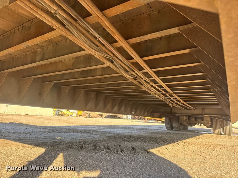 image for item ET4327 2007 Trail-Eze TE70HT48 drop deck hydraulic tail equipment trailer