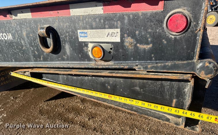 image for item ET4327 2007 Trail-Eze TE70HT48 drop deck hydraulic tail equipment trailer