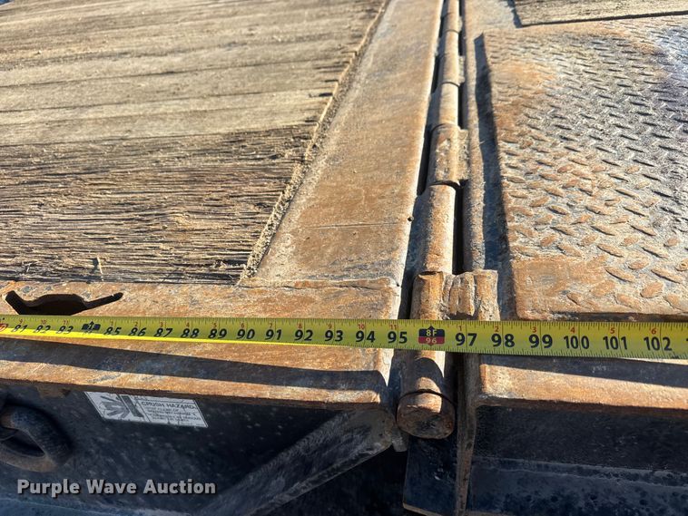 image for item ET4327 2007 Trail-Eze TE70HT48 drop deck hydraulic tail equipment trailer