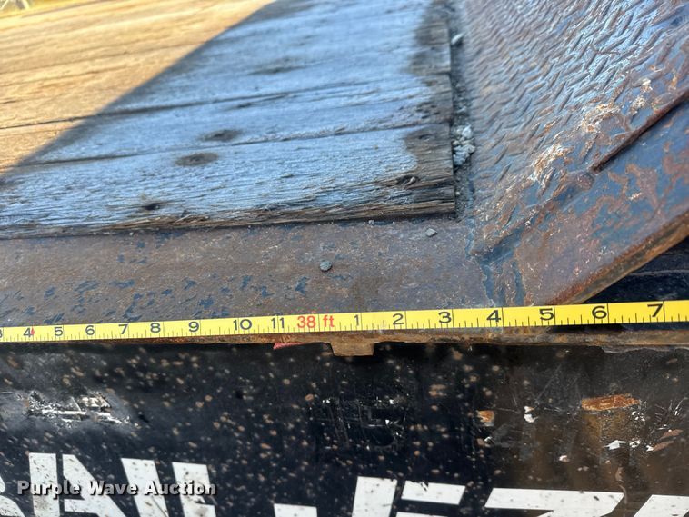 image for item ET4327 2007 Trail-Eze TE70HT48 drop deck hydraulic tail equipment trailer