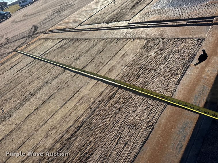 image for item ET4327 2007 Trail-Eze TE70HT48 drop deck hydraulic tail equipment trailer