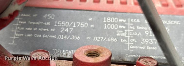 image for item ET4367 2015 International LoneStar semi truck