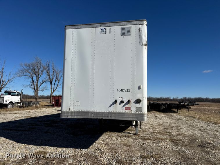 image for item ET4373 2016 Hyundai VI2530152 –AJS dry van trailer