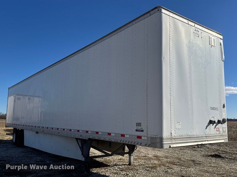 image for item ET4373 2016 Hyundai VI2530152 –AJS dry van trailer